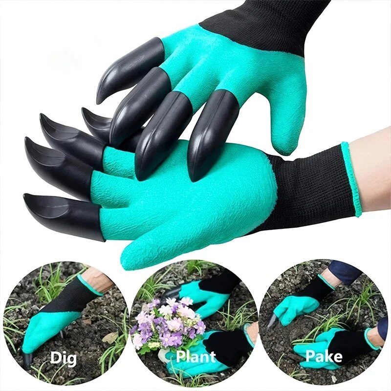 Gardening Glove Waterproof - Guantes de Jardinería, Resistentes a Pinchazos,