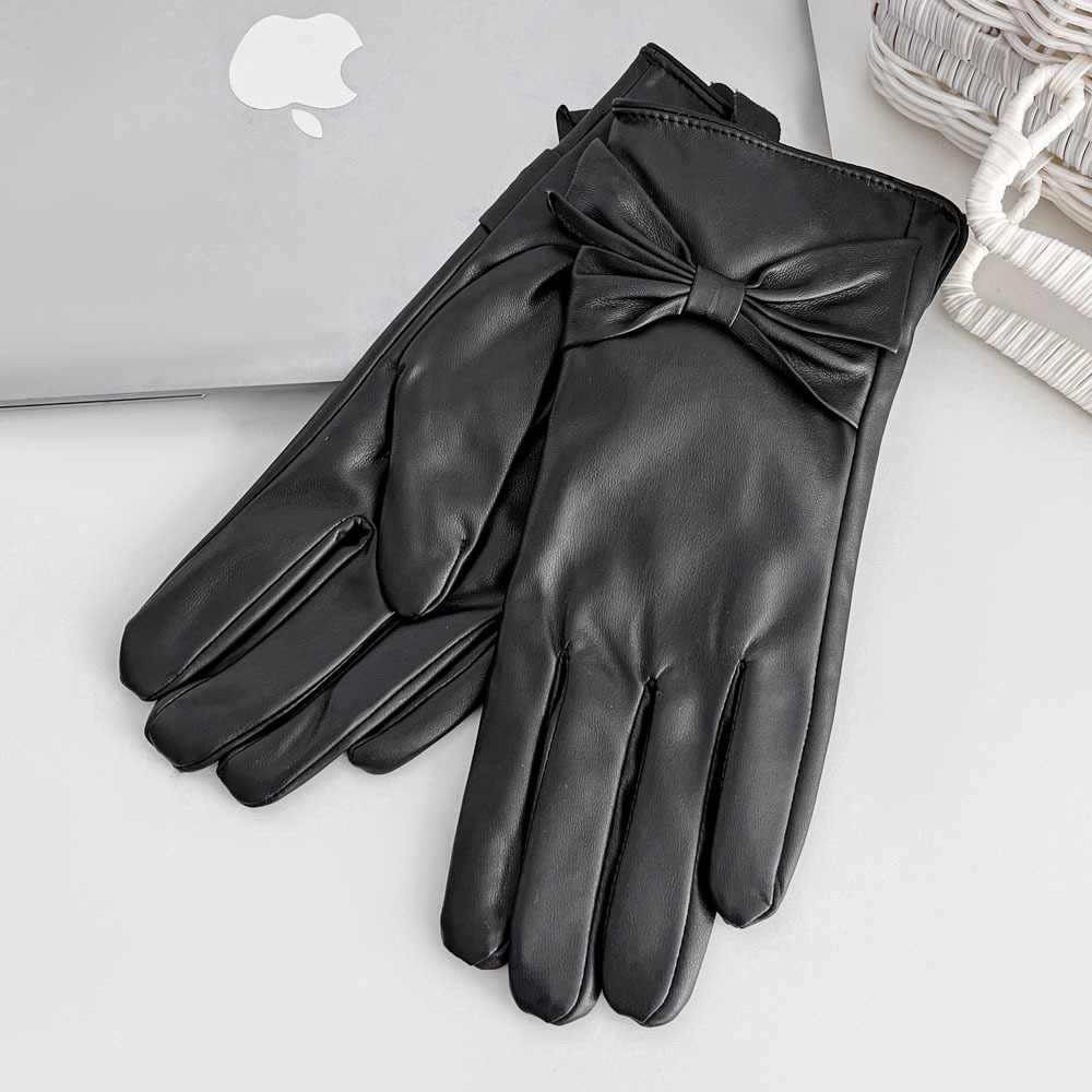 Leather Driving Glove - Guantes de piel de oveja cálidos