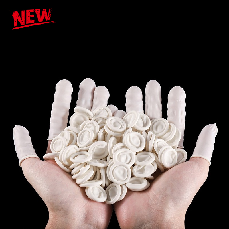 Latex Disposable Glove - 100/50/30 piezas de protectores de dedos