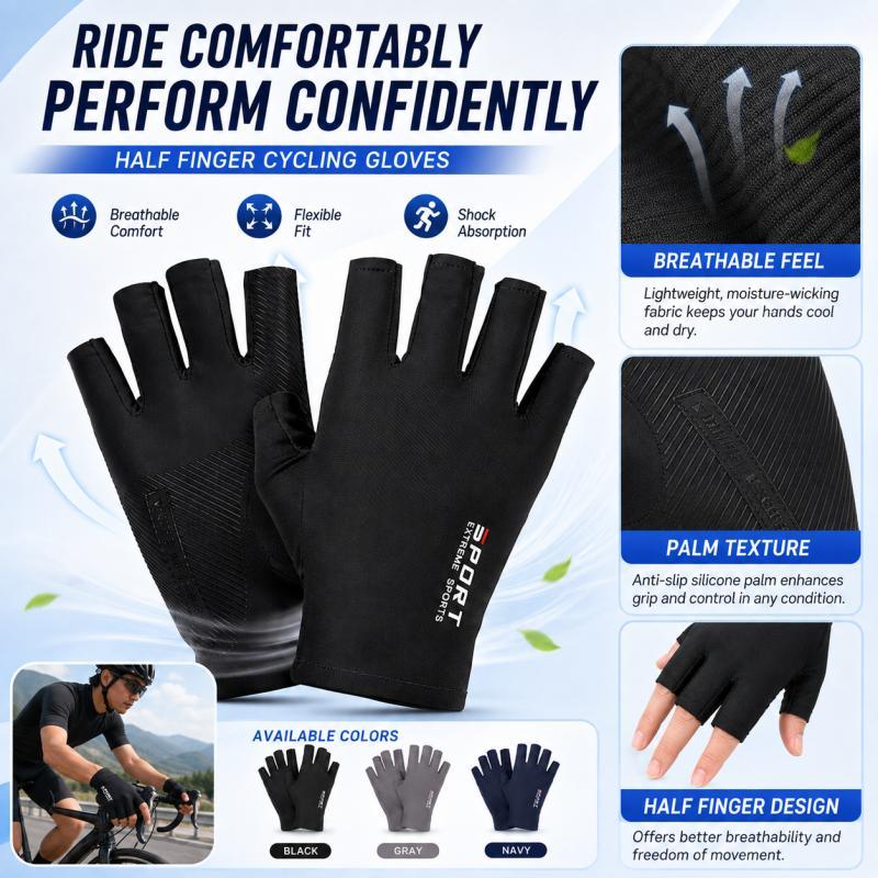 Guantes de Ciclismo de Medio D - Workout Glove Gym reseña y precio