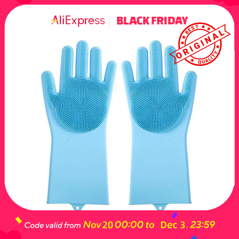 Guante de baño para mascotas:  - Gardening Glove Waterproof reseña y precio