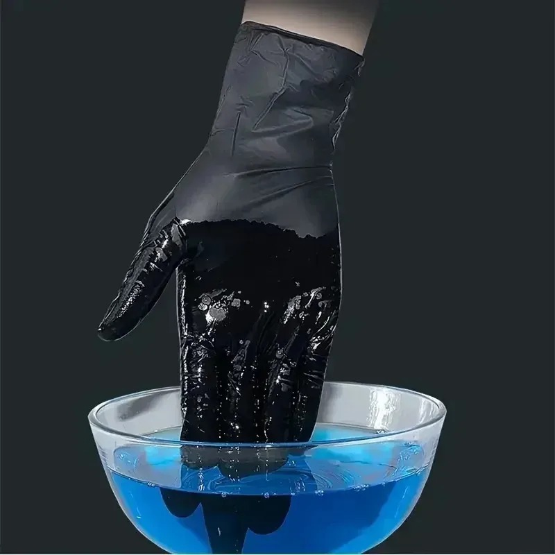 Guantes Desechables Negros Uni - Latex Disposable Glove reseña y precio
