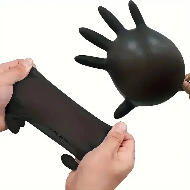 Guantes Desechables Negros Uni - Latex Disposable Glove reseña y precio